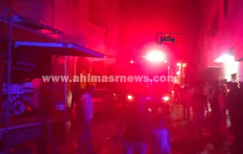 حريق في برج محمول بمطروح 