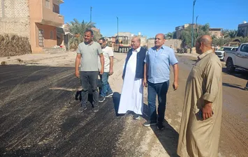 رفع كفاءة طرق سيوة 