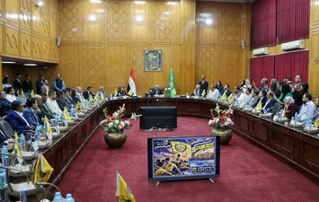 مؤتمر دعم الدراويش لفك القيد بقيادة اللواء نبيل حسب الله محافظ الإسماعيلية 