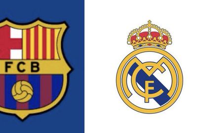 ريال مدريد وبرشلونة 