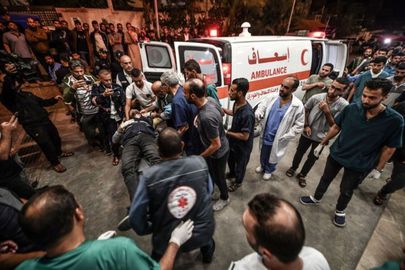 قصف مستشفيات غزة 
