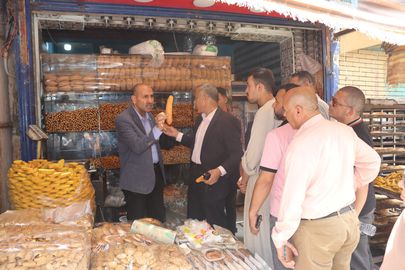 حملات لجنة حماية المستهلك بمحافظة بنى سويف 