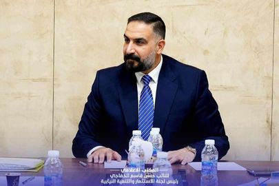  النائب حسن قاسم رئيس لجنة الاستثمار والتنمية النيابية العراقية