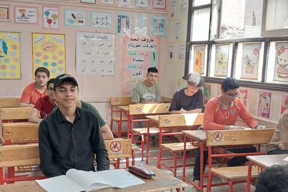 امتحانات الشهادة الإعدادية بمحافظة أسيوط 