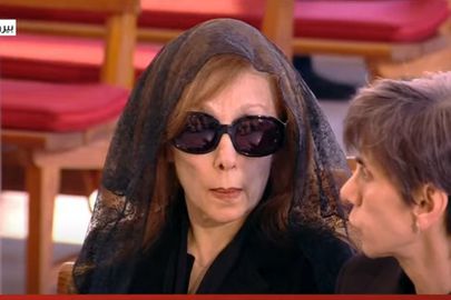 فيروز من جنازة نجلها