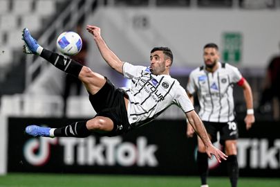 حمد لله من مباراة الشباب السعودي والتضامن اليمني 