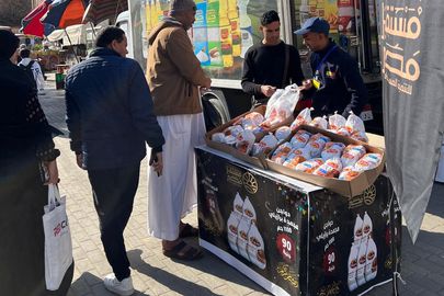 جانب من انتشار منافذ جهاز مستقبل مصر 