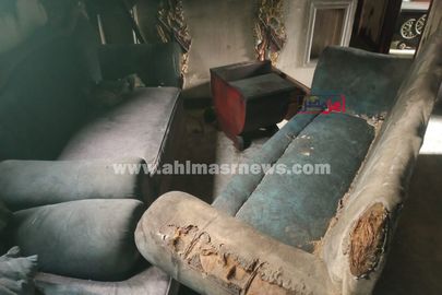حريق شقة 