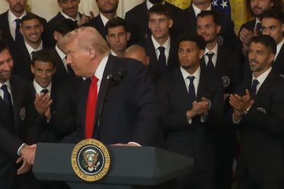 ميسي وترامب 