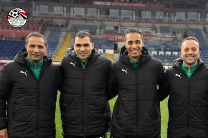 طاقم تحكيم مصري 