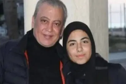 علي يونس وابنته 