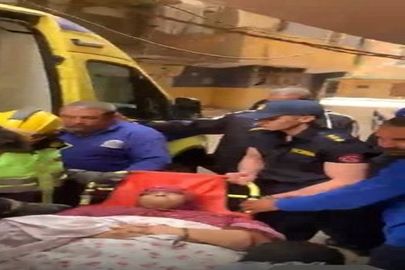  أمن القاهرة ينقل سيدة غير قادرة على الحركة إلى المستشفى