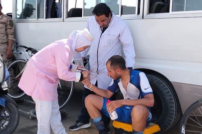  أعمال التأمين الطبي لبطولة الجمهورية للدراجات