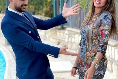 فرح شعبان وعلي غزلان 