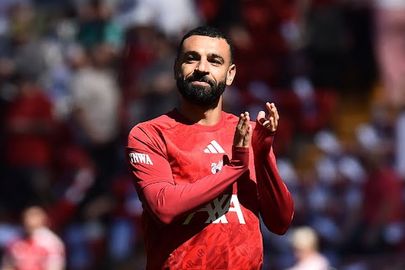 محمد صلاح من مباراة ليفربول اليوم