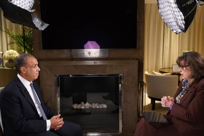 وزير الخارجية في لقاء سي ان ان