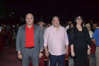 تامر عبد المنعم وسفيرة تونس 