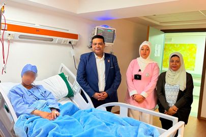 نجاح إجراء أول عملية زراعة قوقعة لطفلة بجنوب سيناء 
