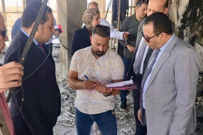 جانب من المعاينة