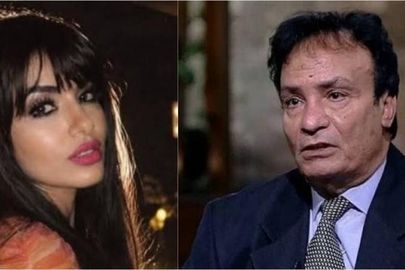حمدي الوزير وابنته مي 