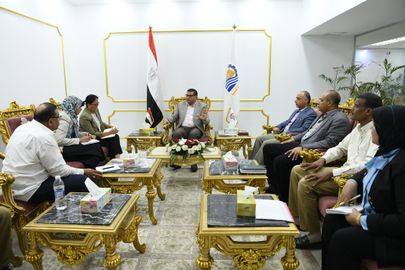 محافظ قنا يستقبل وفد الفاو
