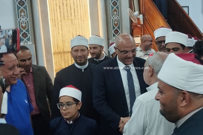 محافظ الإسكندرية في احتفالية المولد النبوي