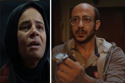 راندا إبراهيم ومحمد فراج 