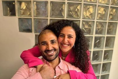 أحمد سعد وابنته