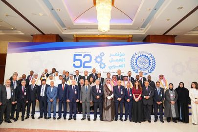 انتخاب وزير العمل حسن رداد رئيسا لفريق الحكومات بمؤتمر العمل العربي