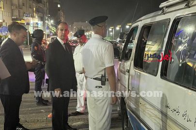 مدير أمن سوهاج في جولة ميدانية
