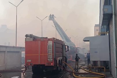 حريق العبور