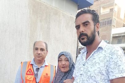 نقل السيدة المسنة