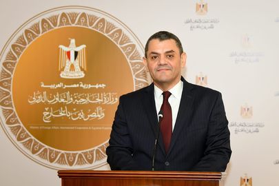 المتحدث باسم الخارجية المصرية نادر زكي