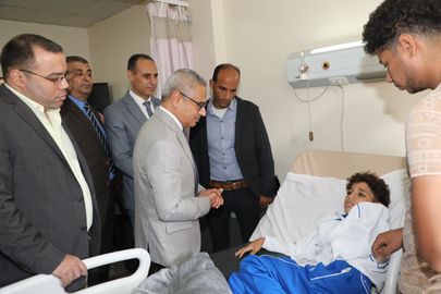 جانب من الزيارة 