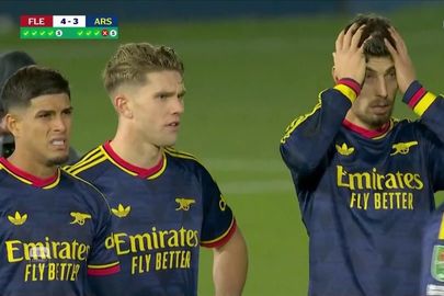 فليتوود تاون يقصي آرسنال من كأس كاراباو بركلات الترجيح