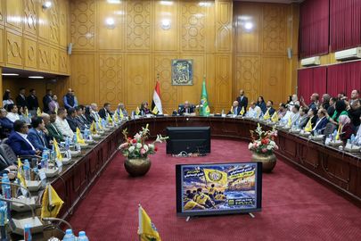 مؤتمر دعم الدراويش لفك القيد بقيادة اللواء نبيل حسب الله محافظ الإسماعيلية 