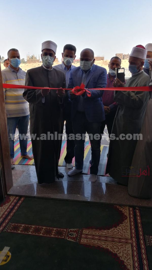 افتتاح مسجد في اسوان