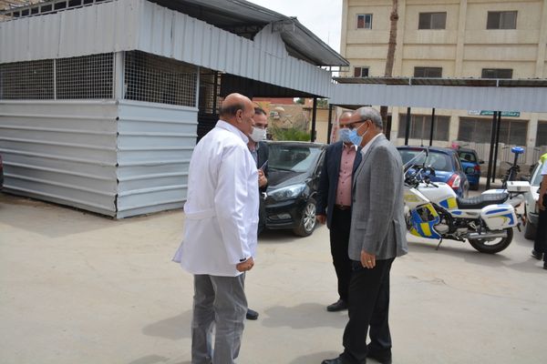 الهجان يتابع افتتاح مستشفى بنها التعليمي 