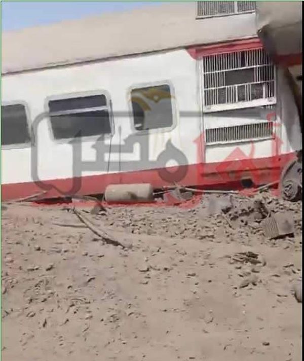 حادث قطار طوخ اليوم 