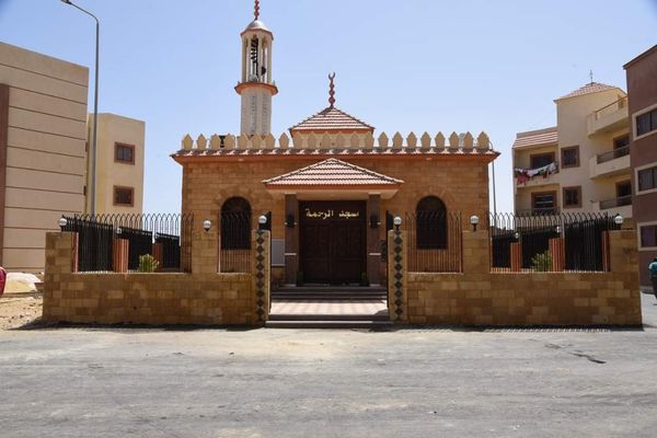 محافظ مطروح يفتتح مسجد الرحمة 