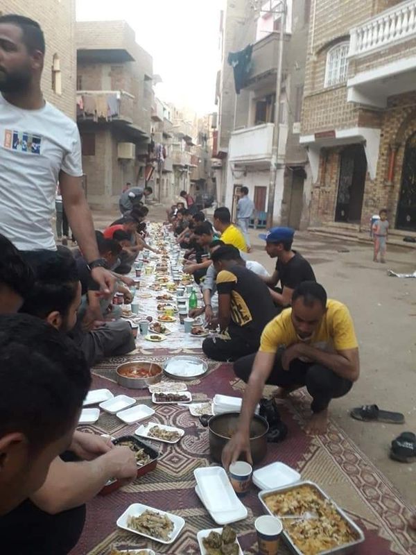 افطار جماعي بقوص في قنا