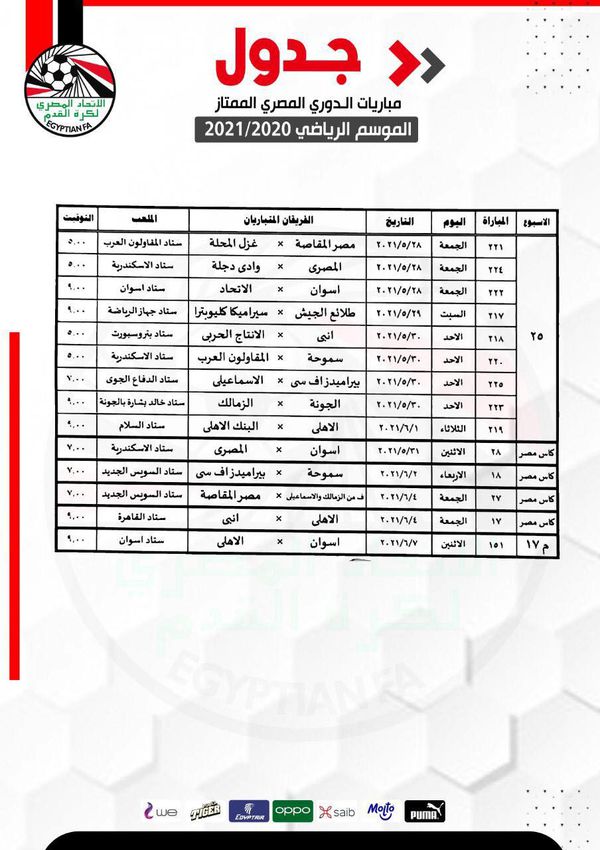 الدوري المصري