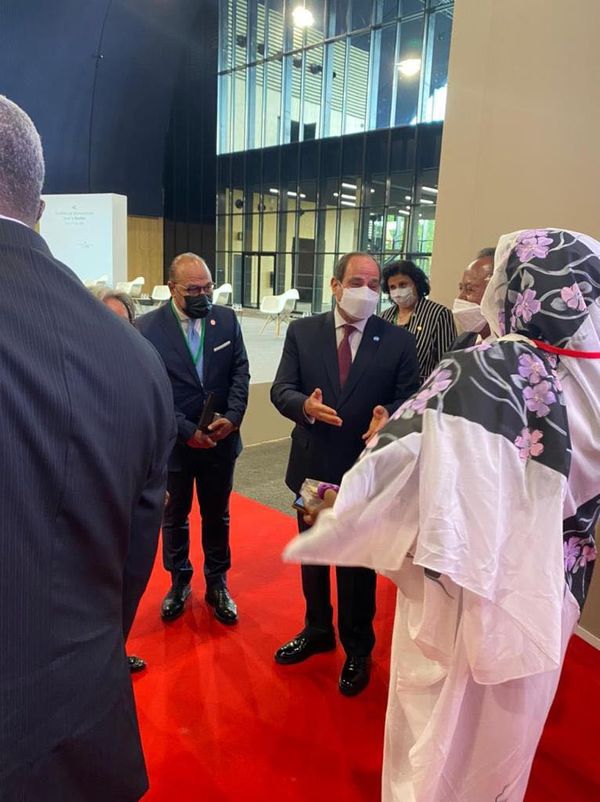 السيسي يلتقي رئيسة إثيوبيا وعدد من الزعماء الأفارقة في باريس 1