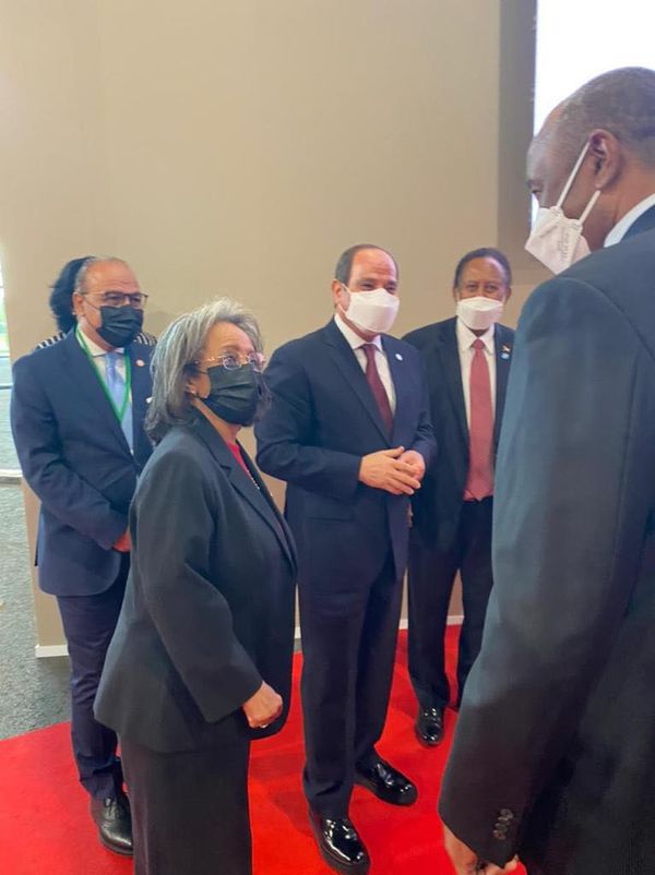 السيسي يلتقي رئيسة إثيوبيا وعدد من الزعماء الأفارقة في باريس 4