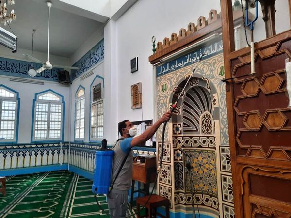 تعقيم المساجد 