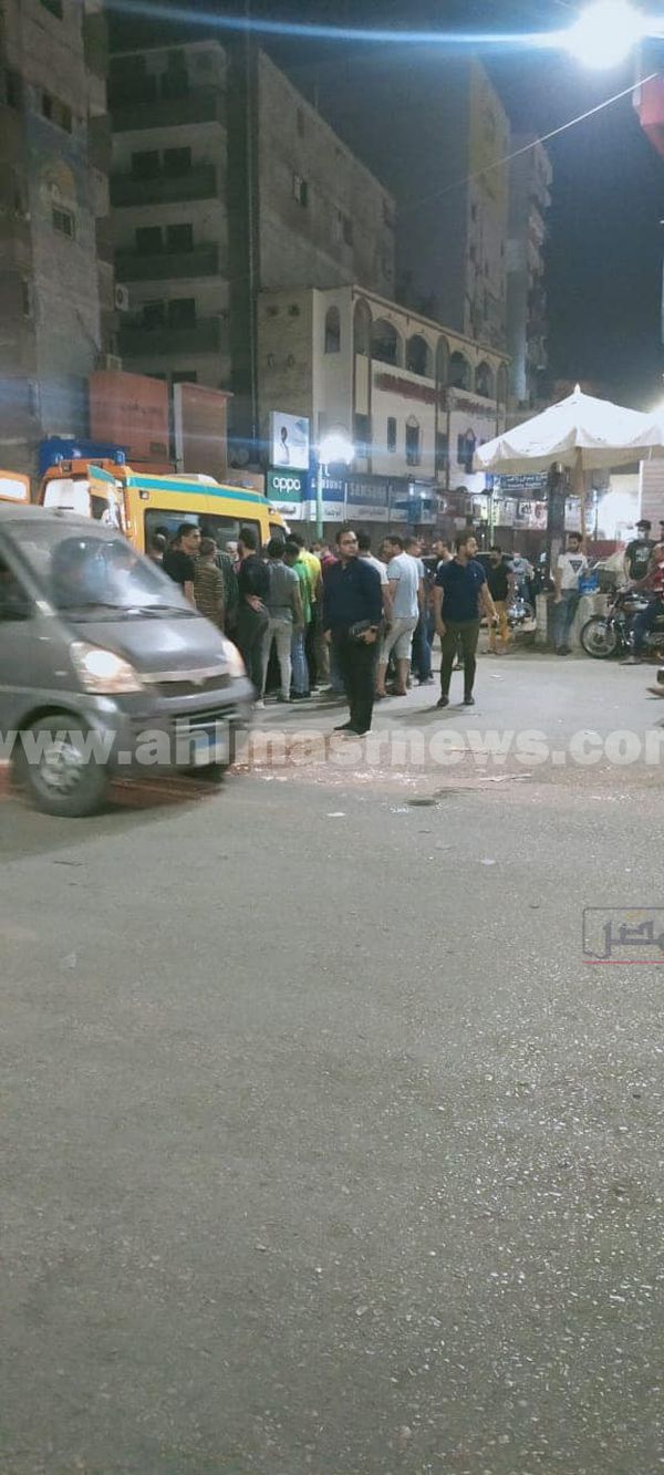 حادث تصادم بالمحطة بأسيوط 