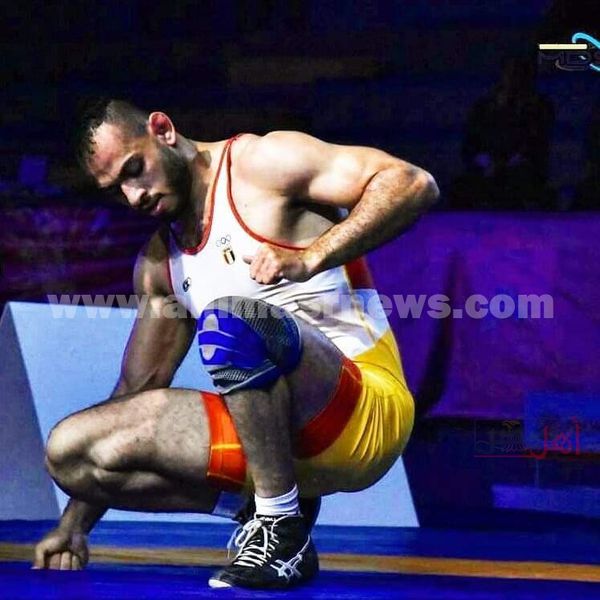 حسام الميرغنى بطل مصارعة فخر أسيوط 