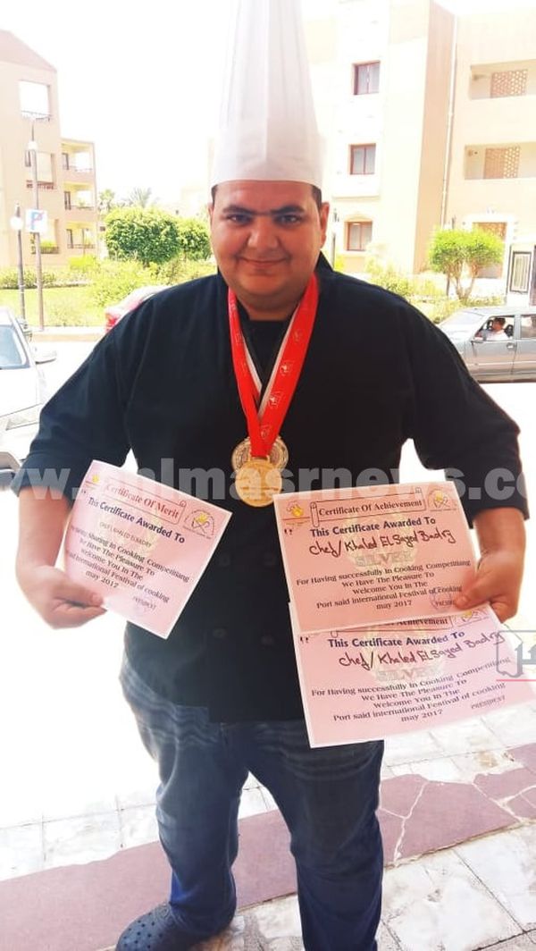 الشيف خالد ..حصلت على ميداليات