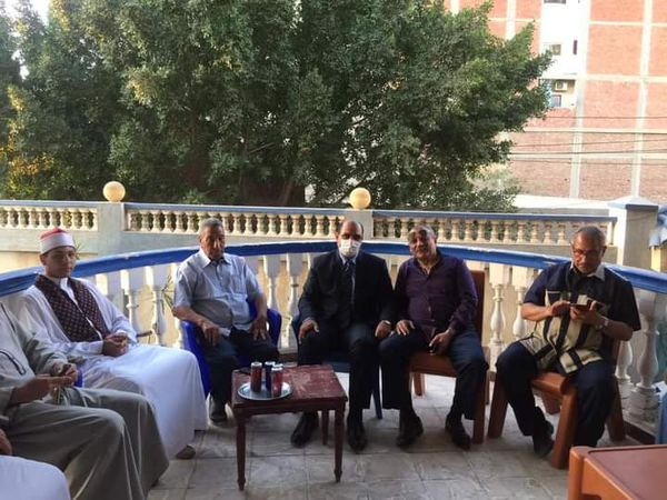  رئيس مدينة بيلا يشارك في الذكرى العاشرة للقارئ الشيخ أبو العينين شعيشع