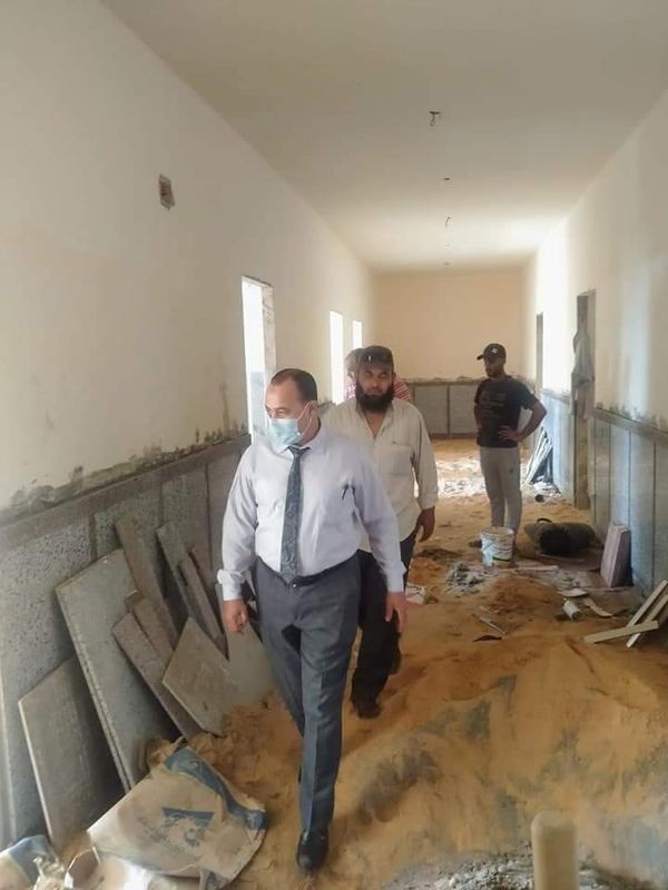 رفع كفاءة الطرق وتغيير خط مياه الشرب بطول 800 متر بمدينة مطوبس فى كفر الشيخ